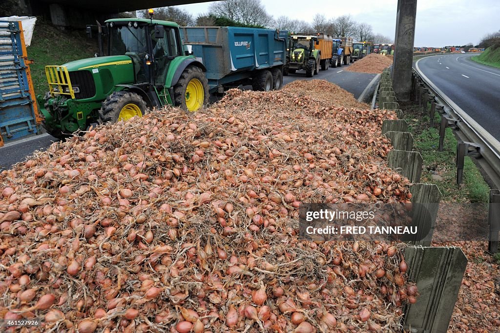 FRANCE-SOCIAL-AGRICULTURE-EU-CONSUMPTION-DISTRIBUTION-DEMO