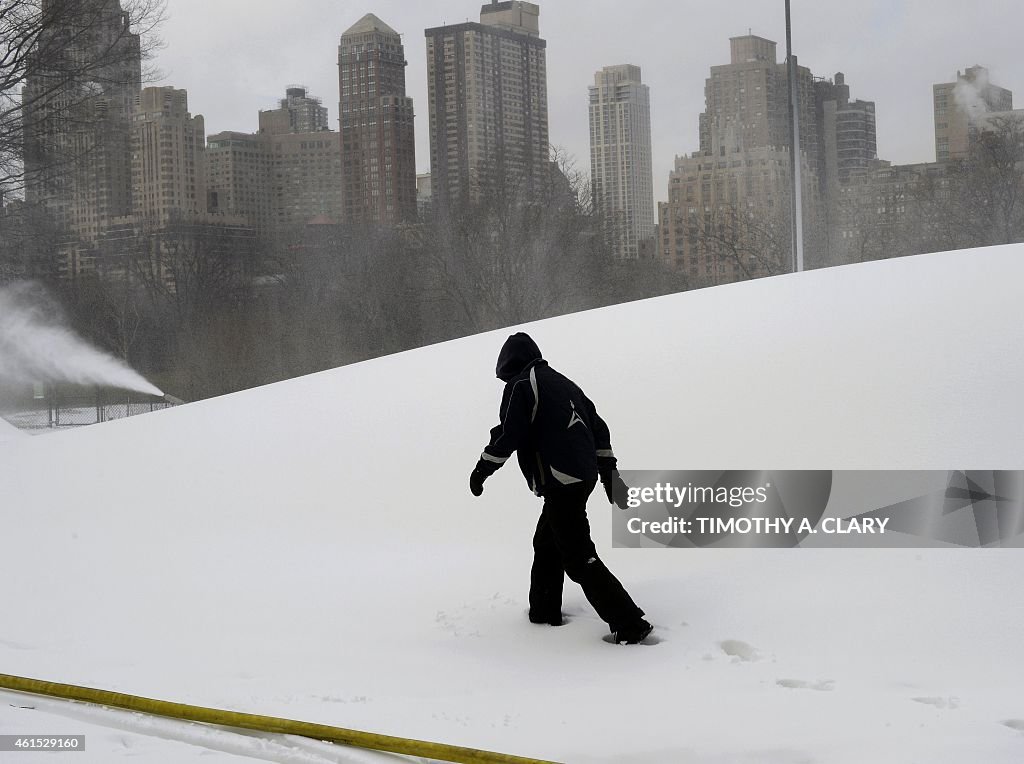 US-OFFBEAT-WINTER JAM CENTRAL PARK