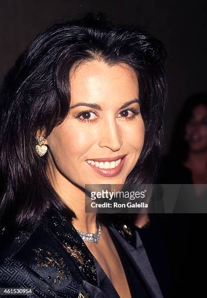 Athlete Rachel McLish attends the 25th Annual Nosotros Golden Eagle Awards on August 9, 1996 at the Beverly Hilton Hotel in Beverly Hills, California.