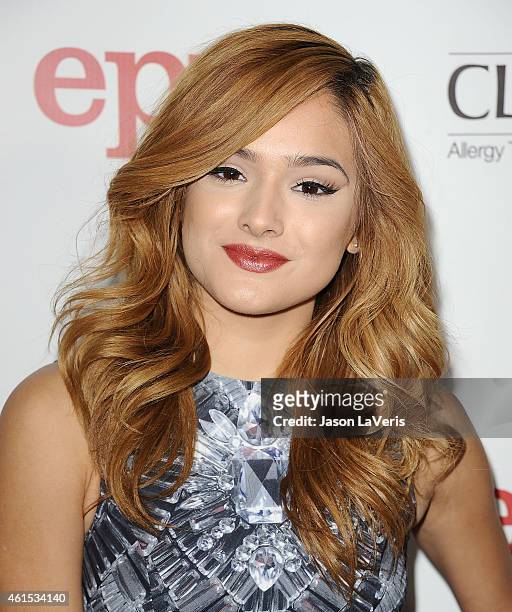 Chachi Gonzales attends Meghan Trainor's record release party for her debut album "Title" at Warwick on January 13, 2015 in Hollywood, California.