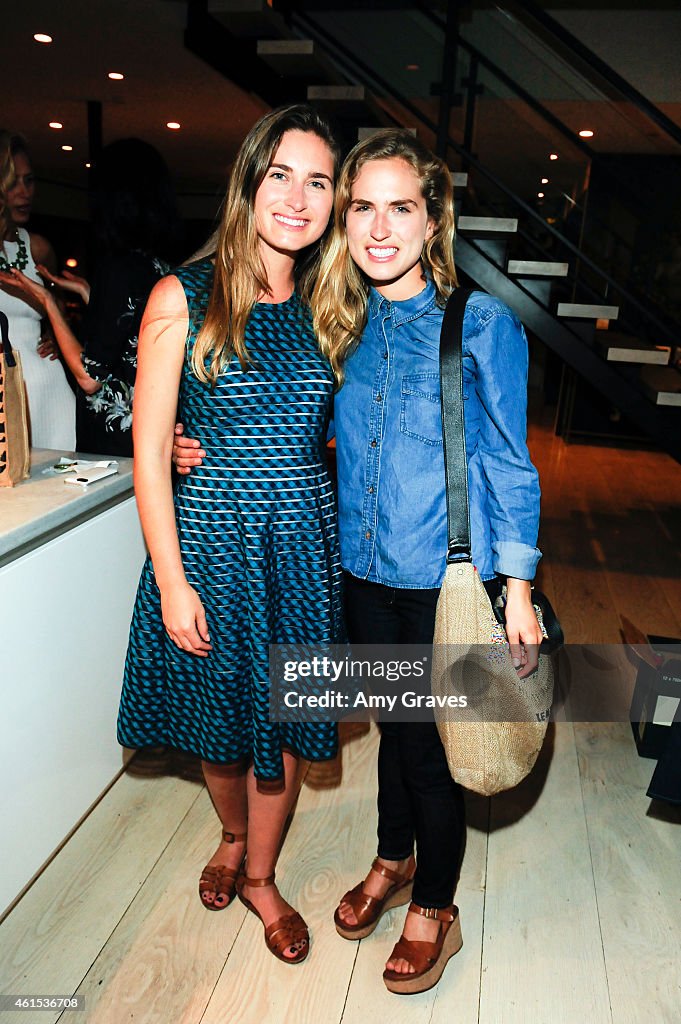 Lauren Bush Lauren and Ashley Bush attend the Dinner Party Hosted