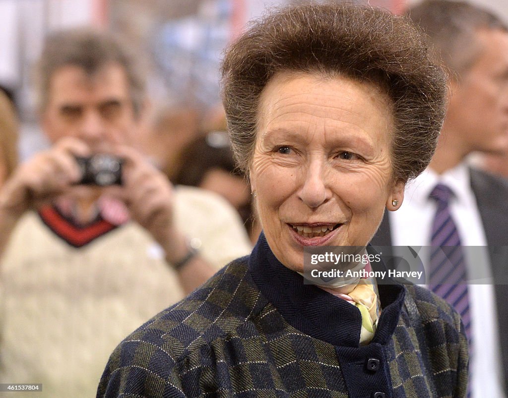 Princess Anne Attends The London Boat Show