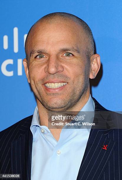 Jason Kidd attends the NBA Global Games London 2015 Tip Off Party at Millbank Tower on January 14, 2015 in London, England.