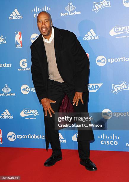 Bruce Bowen attends the NBA Global Games London 2015 Tip Off Party at Millbank Tower on January 14, 2015 in London, England.