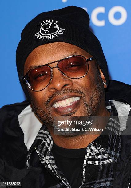 Jazzy Jeff attends the NBA Global Games London 2015 Tip Off Party at Millbank Tower on January 14, 2015 in London, England.