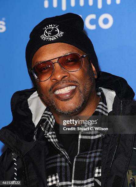 Jazzy Jeff attends the NBA Global Games London 2015 Tip Off Party at Millbank Tower on January 14, 2015 in London, England.