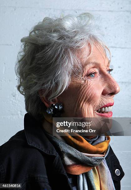 Artist Margaret Keane is photographed for Los Angeles Times on December 9, 2014 in Los Angeles, California. PUBLISHED IMAGE. CREDIT MUST READ:...