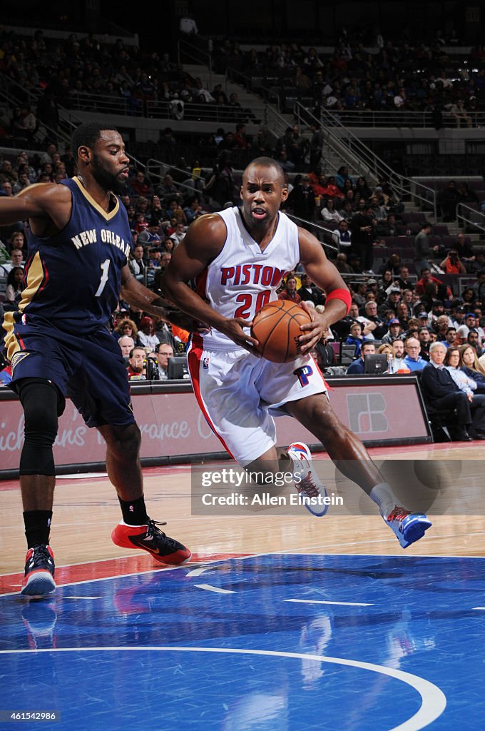 New Orleans Pelicans v Detroit Pistons