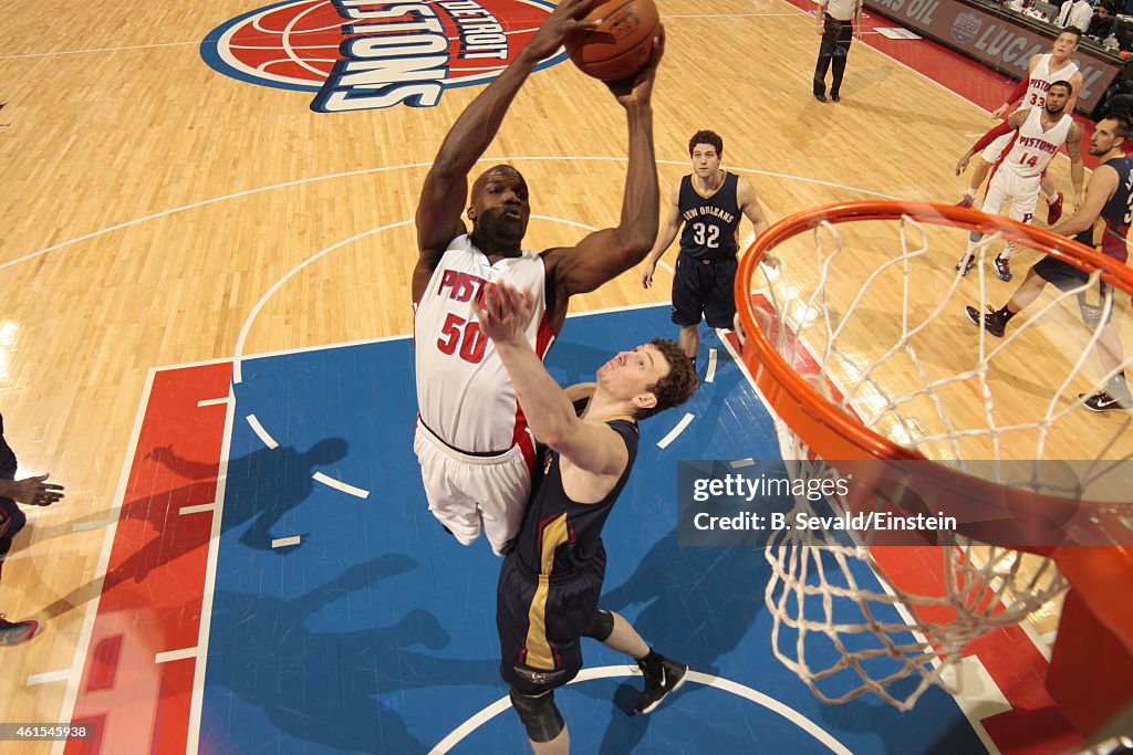 New Orleans Pelicans v Detroit Pistons