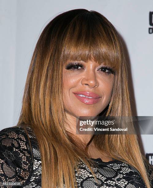 Singer Stacy Francis attends the R&B Divas LA "Celebration of Life" at House of Blues Sunset Strip on January 14, 2015 in West Hollywood, California.