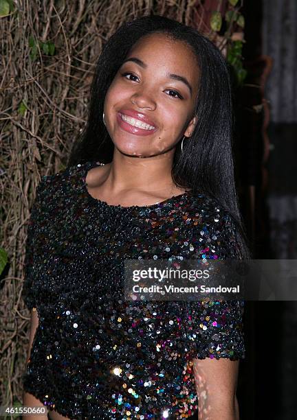 Singer Ashley Jackson attends the R&B Divas LA "Celebration of Life" at House of Blues Sunset Strip on January 14, 2015 in West Hollywood, California.