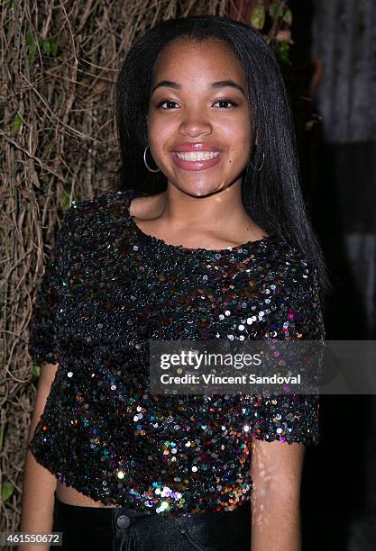 Singer Ashley Jackson attends the R&B Divas LA "Celebration of Life" at House of Blues Sunset Strip on January 14, 2015 in West Hollywood, California.