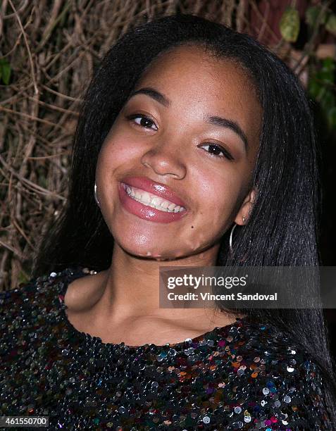 Singer Ashley Jackson attends the R&B Divas LA "Celebration of Life" at House of Blues Sunset Strip on January 14, 2015 in West Hollywood, California.