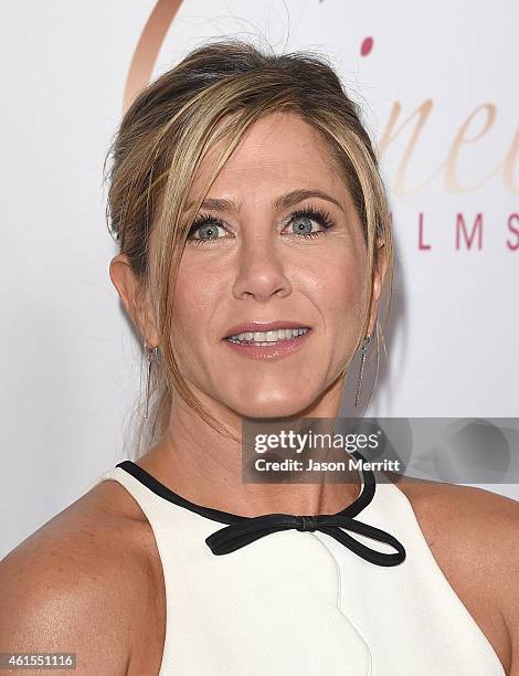 Actress/producer Jennifer Aniston attends the premiere of Cinelou Films' 'Cake' at ArcLight Cinemas on January 14, 2015 in Los Angeles, California.