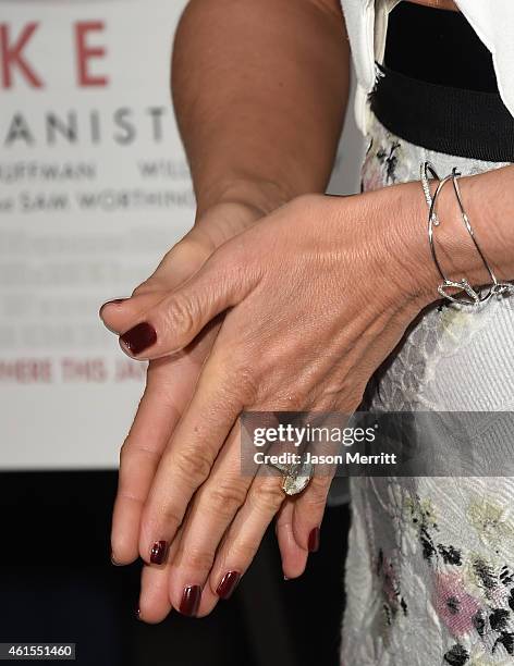 Actress/producer Jennifer Aniston attends the premiere of Cinelou Films' 'Cake' at ArcLight Cinemas on January 14, 2015 in Los Angeles, California.