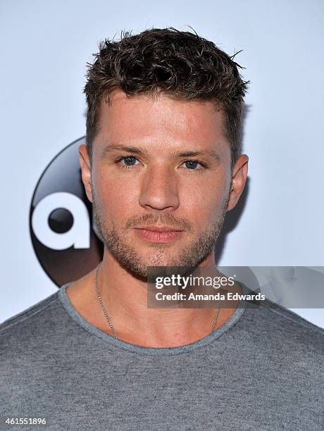 Actor Ryan Phillippe arrives at the ABC TCA "Winter Press Tour 2015" Red Carpet on January 14, 2015 in Pasadena, California.