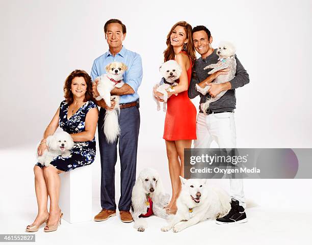 Season: 1 -- Pictured: Litsa Menounos, Constantinos Menounos, Maria Menounos, Keven Undergaro --