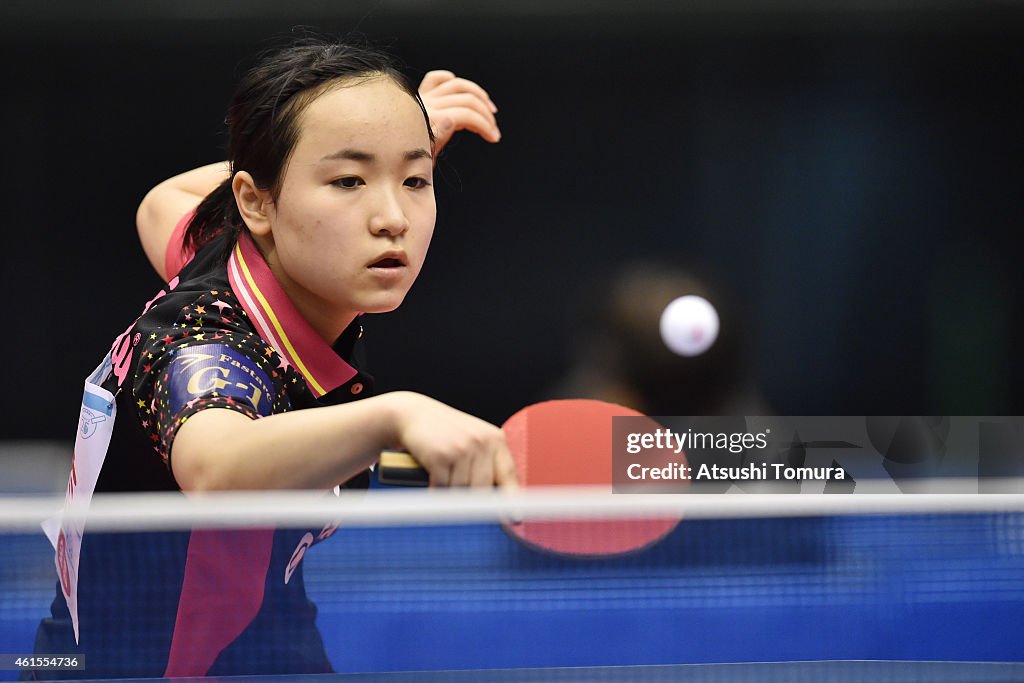 All Japan Table Tennis Championships - Day 4