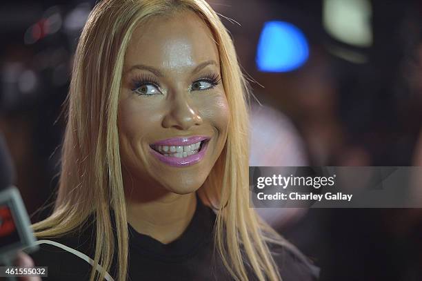 Brave Williams arrives at Celebration Of Life With TV One's R&B Divas LA at House of Blues Sunset Strip on January 14, 2015 in West Hollywood,...