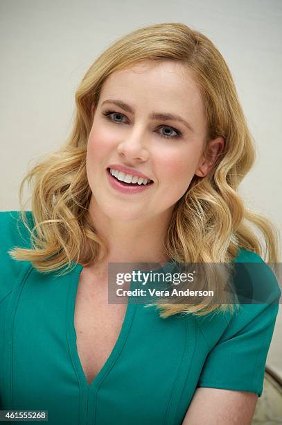 Amanda Schull at the "Twelve Monkeys" Press Conference at the Four Seasons Hotel on January 14, 2015 in Beverly Hills, California.