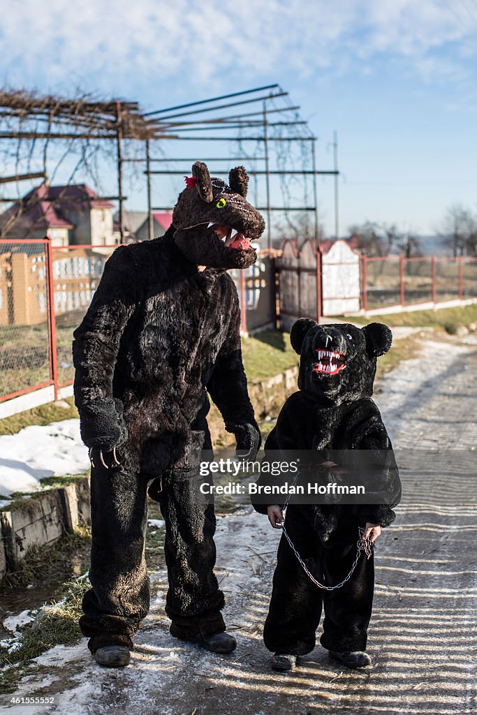 Ukrainians Enjoy The Traditional Feast And Holiday Of The Malanka Festival