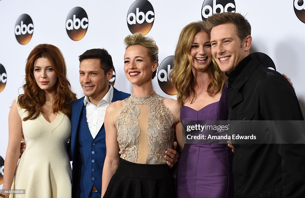 ABC TCA "Winter Press Tour 2015" Red Carpet