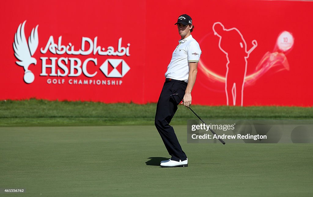 Abu Dhabi HSBC Golf Championship - Day One