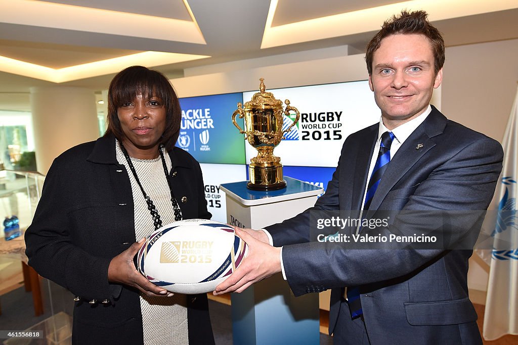 The Rugby World Cup Trophy Tour - Italy