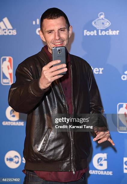 Tim Westwood attends the NBA Global Games London 2015 Tip Off Party at Millbank Tower on January 14, 2015 in London, England.