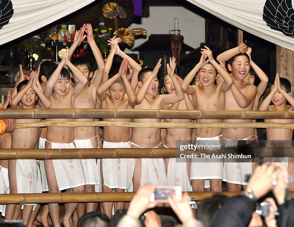 Naked Dance Dedicated At Hokaiji Temple In Kyoto