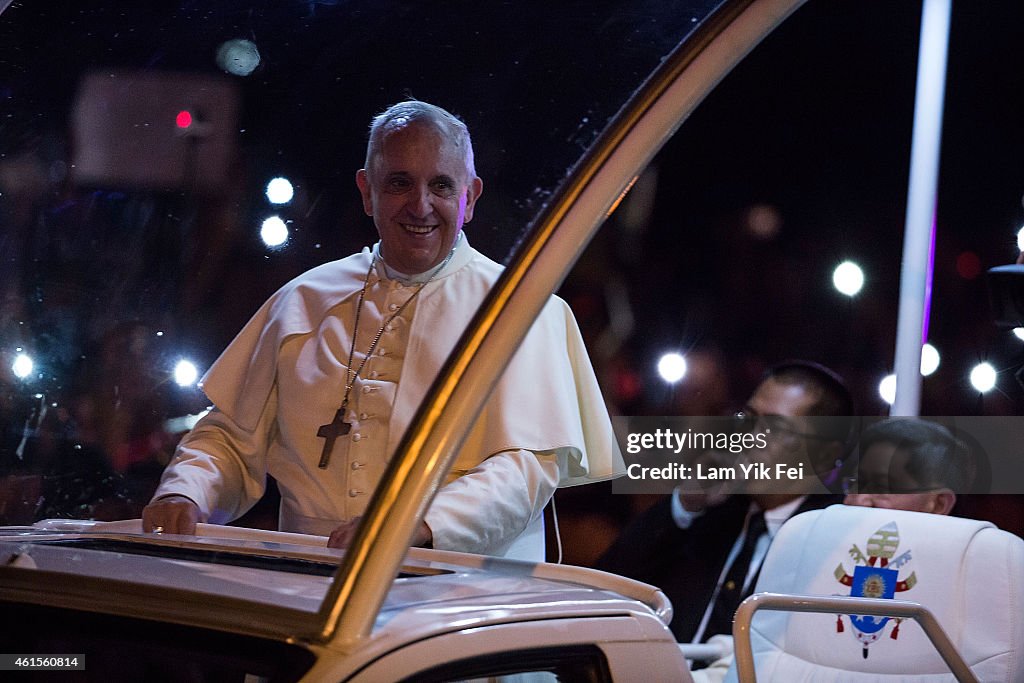 Pope Francis Arrives In The Philippines