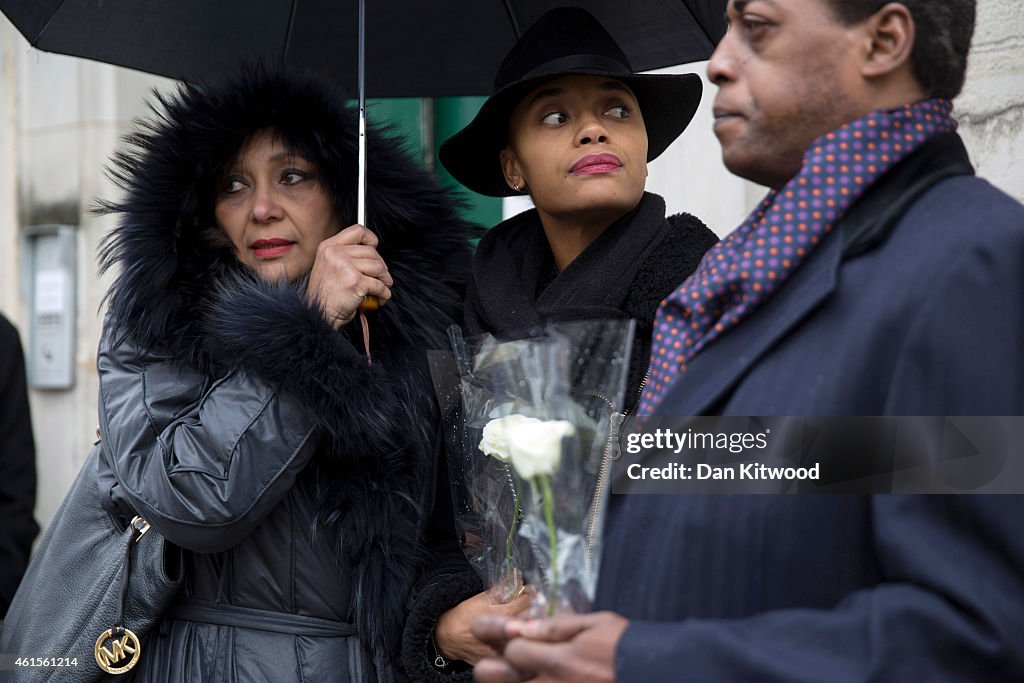 Funerals Are Held For The Victims Of The Charlie Hebdo Attack