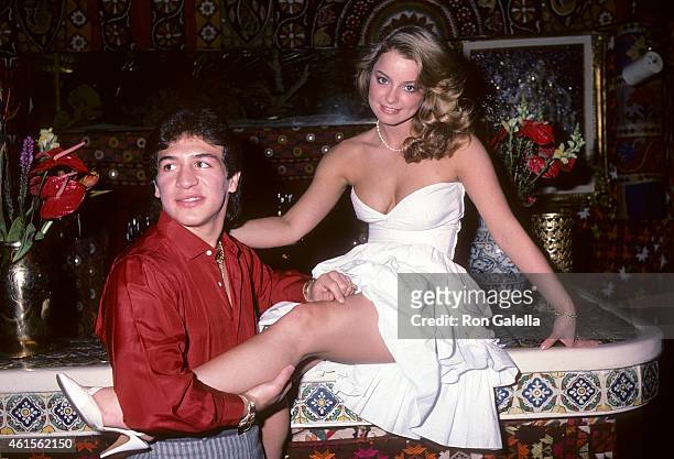 Boxer Ray Mancini and girlfriend Penthouse Pet Sheila Kennedy attend Ray Mancini's 23rd Birthday Party Hosted by Penthouse Pet Sheila Kennedy on...