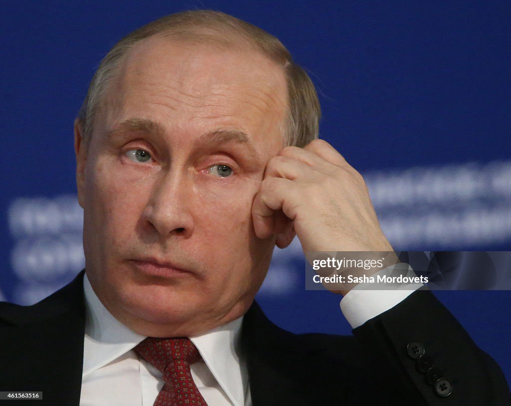 Vladimir Putin Attends National Forum The State and Civil Society