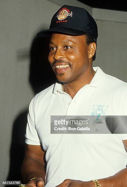 Actor Roger E. Mosley attends "The Monster Squad" Premiere Party on August 11, 1987 at the Hard Rock Cafe, 8600 Beverly Blvd. In Los Angeles,...