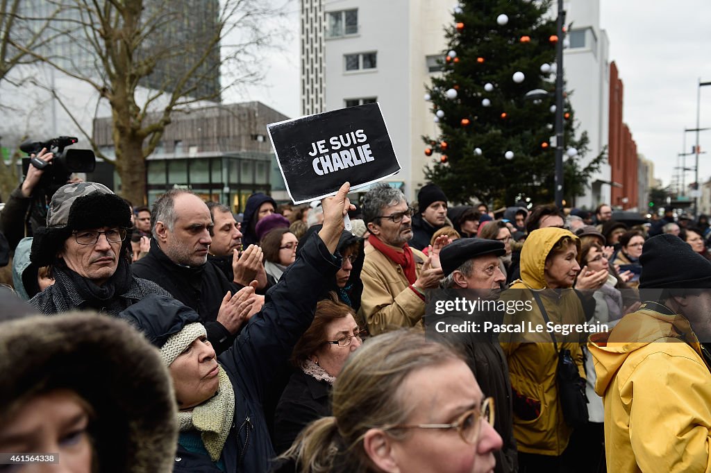 Funerals Are Held For The Victims Of The Charlie Hebdo Attack