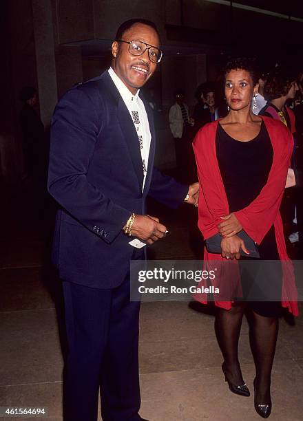 Actor Roger E. Mosley and girlfriend Toni Laudermick attend the American Cinema Awards Foundation's "Donald O'Connor: An American Treasure, a 65th...