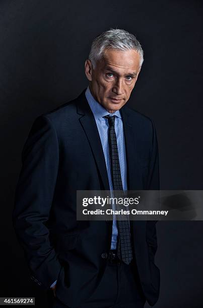 Journalist and news anchor Jorge Ramos photographed for Time Magazine on November 14 at the Univision Television Studios in Miami, Florida.