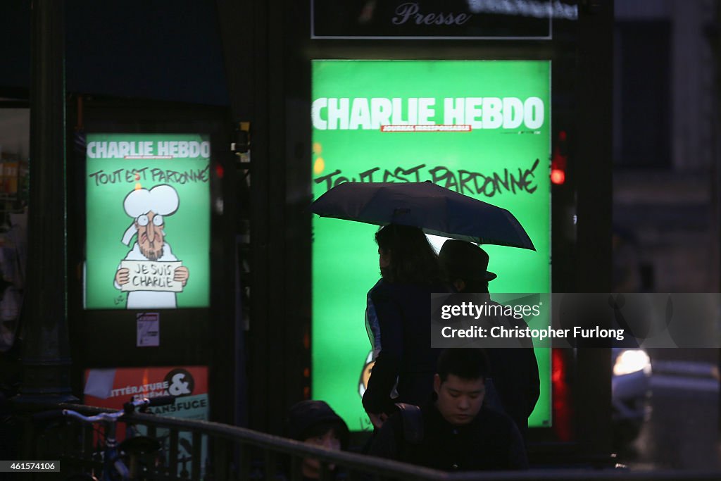 First International Edition Of Charlie Hebdo Published Since Paris Terror Attacks