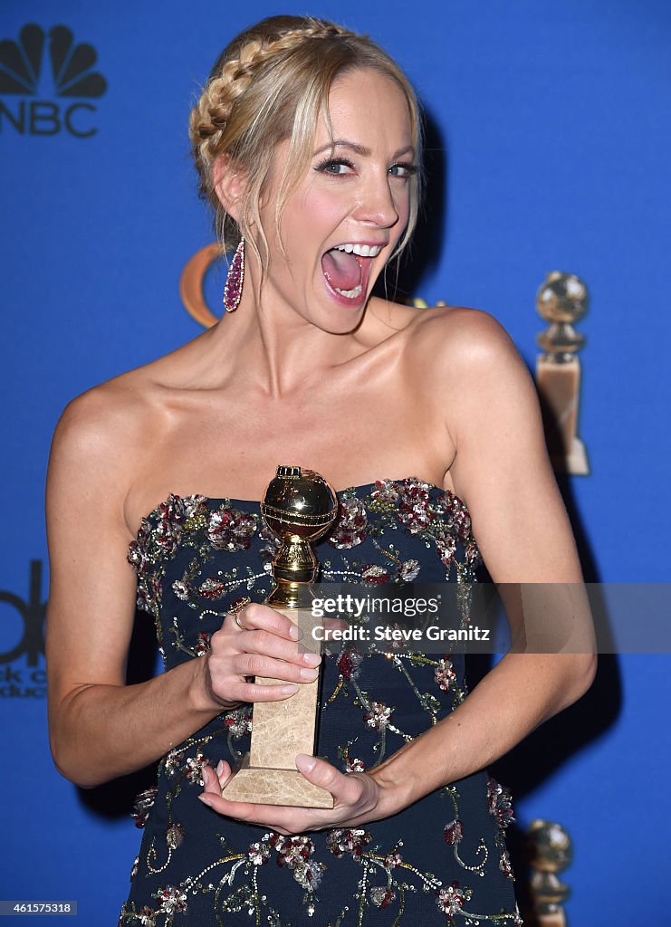 72nd Annual Golden Globe Awards - Press Room