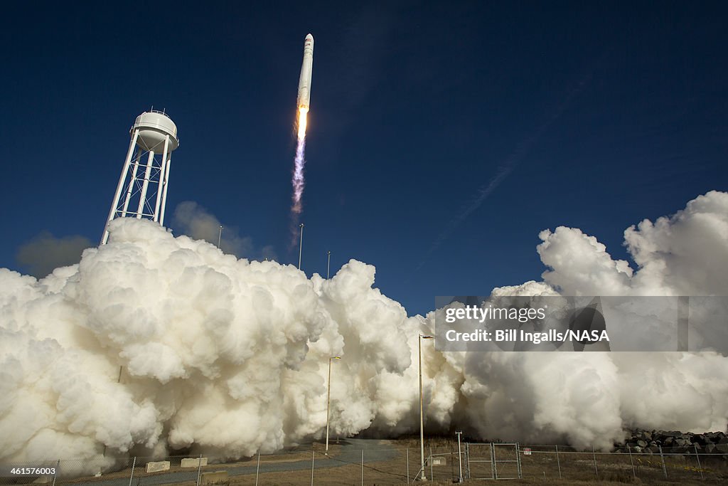Antares Rocket Prepares For Launch