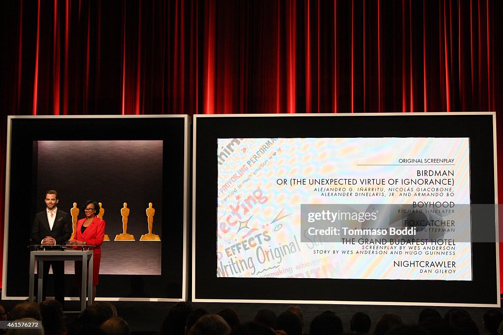 87th Oscars Nominations Announcement