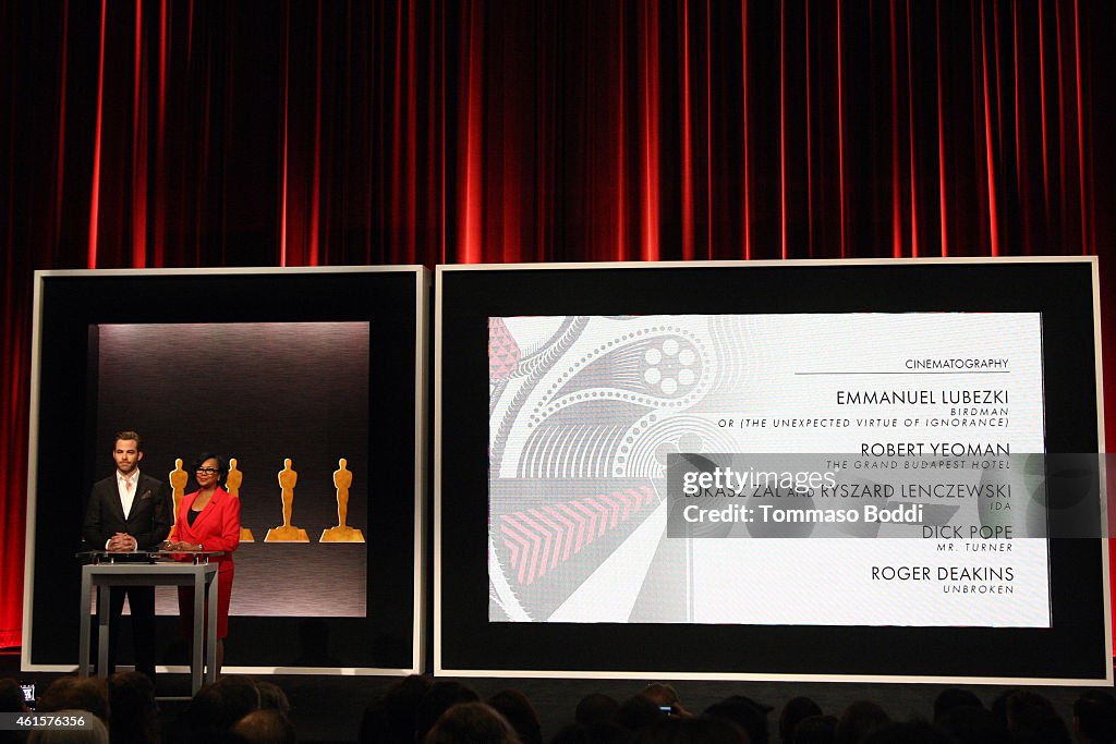 87th Oscars Nominations Announcement