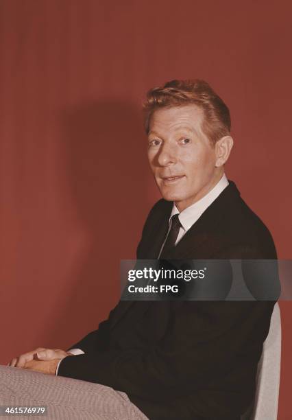 American actor, singer, dancer and comedian Danny Kaye , circa 1955.