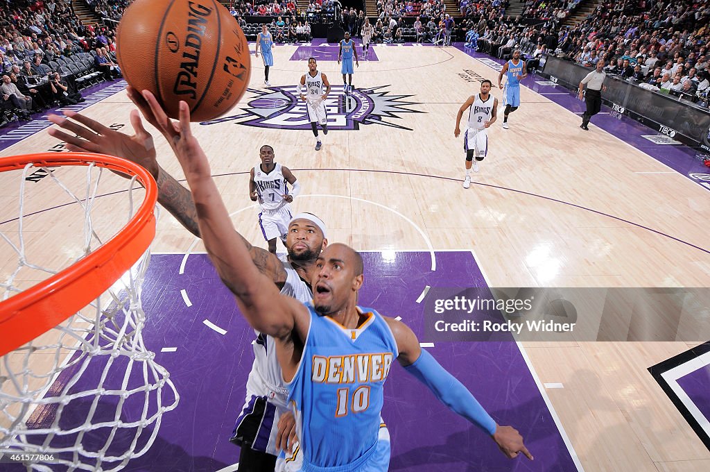 Denver Nuggets v Sacramento Kings