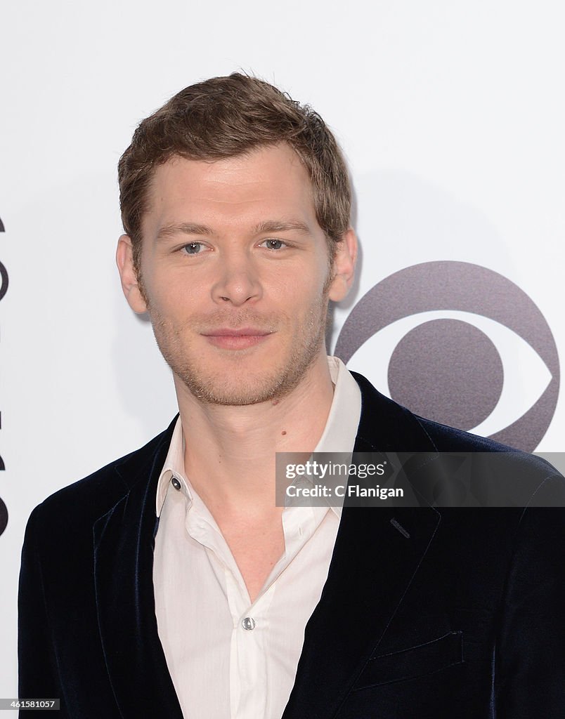 Actor Joseph Morgan poses backstage at The 40th Annual People's... News