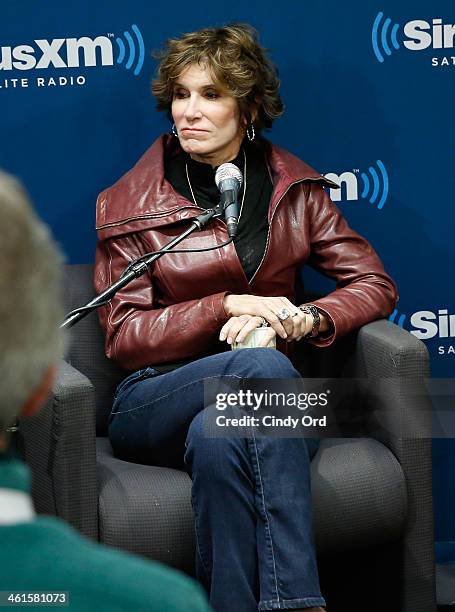Republican strategist/ author Mary Matalin is interviewed with co-author James Carville during a broadcast of 'Smerconish Book Club' on SiriusXM's...