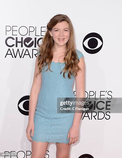 Actress Abigail Hargrove arrives at The 40th Annual People's Choice Awards at Nokia Theatre L.A. Live on January 8, 2014 in Los Angeles, California.