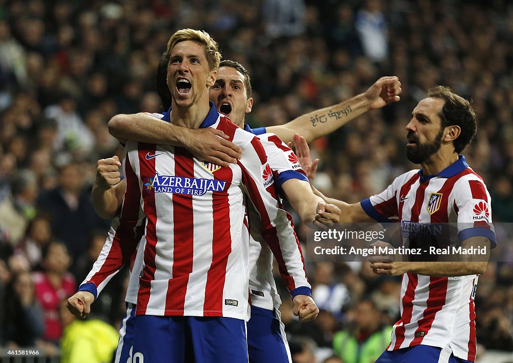 Real Madrid v Atletico de Madrid - Copa del Rey: Round of 16