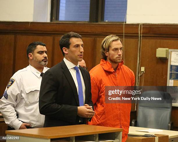 Thomas Gilbert, Jr. Appeared in Manhattan Criminal Court on Friday, January 9, 2015. Gilbert, who is also suspect of burning down a historic Hamptons...